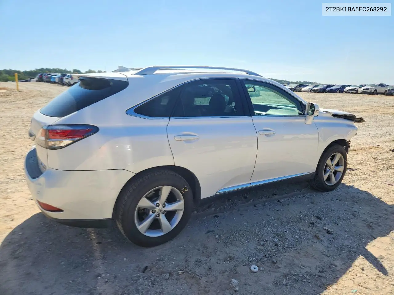 2015 LEXUS RX VIN 2T2BK1BA5FC268292 — фото 3