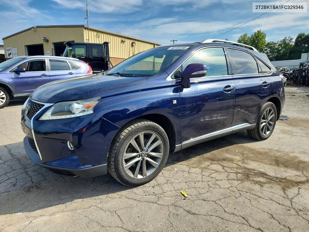LEXUS RX 2015, VIN 2T2BK1BA1FC329346