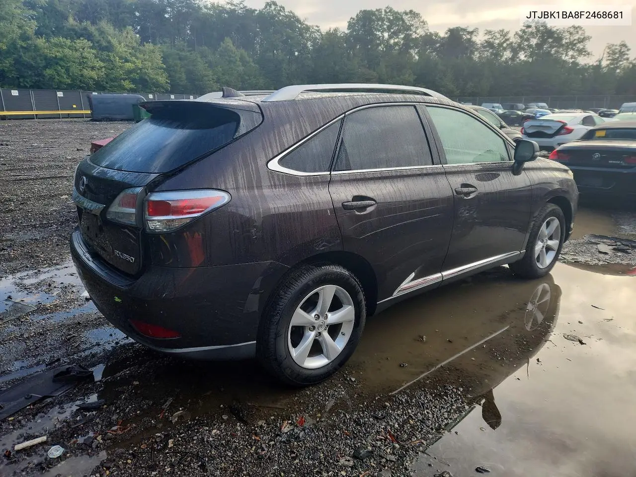 2015 LEXUS RX VIN JTJBK1BA8F2468681 — фото 3