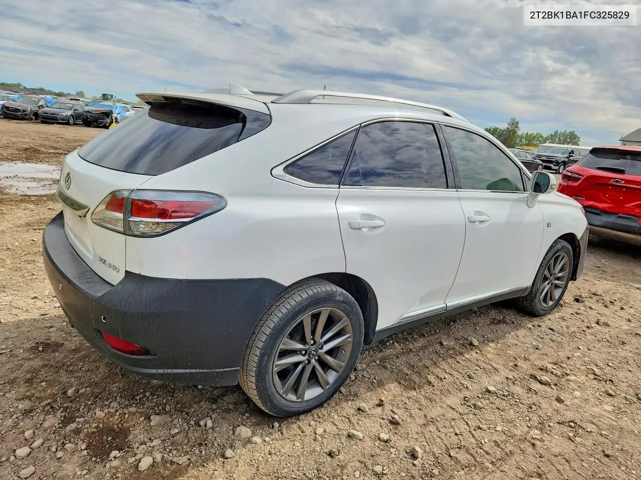 2015 LEXUS RX VIN 2T2BK1BA1FC325829 — фото 3