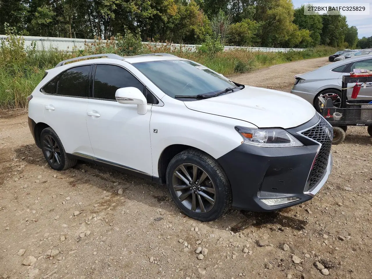 2015 LEXUS RX VIN 2T2BK1BA1FC325829 — фото 4