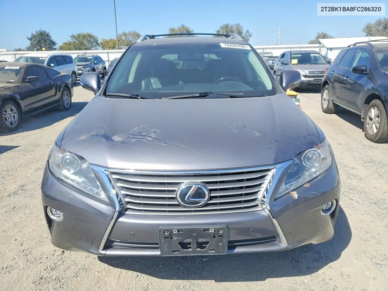 2015 LEXUS RX VIN 2T2BK1BA8FC286320 — фото 5