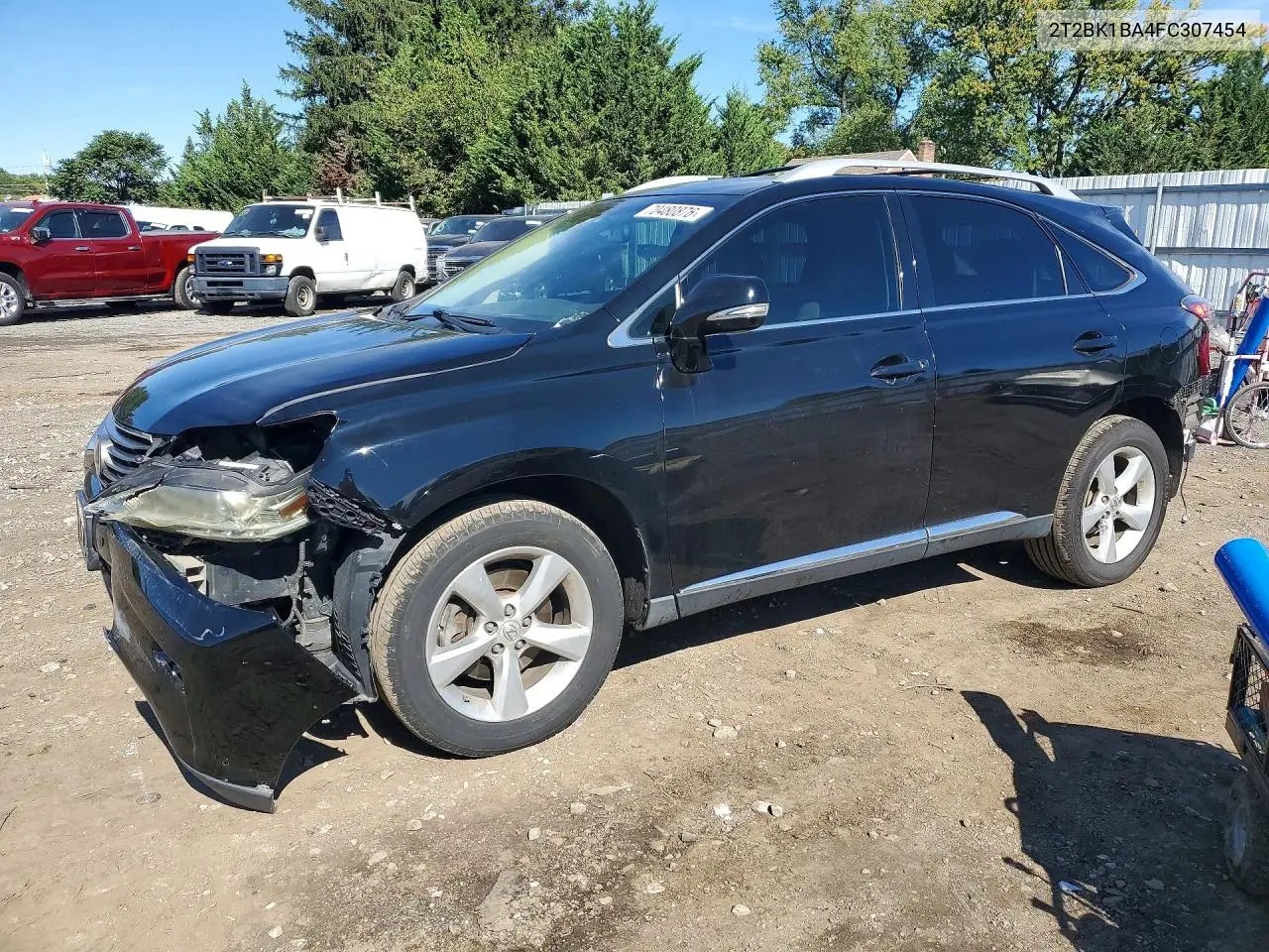 LEXUS RX 2015, VIN 2T2BK1BA4FC307454