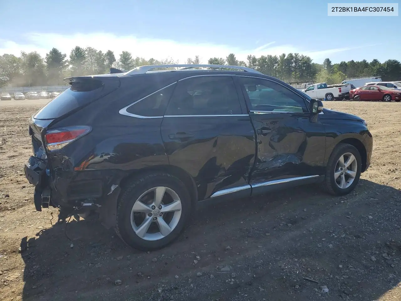 2015 LEXUS RX VIN 2T2BK1BA4FC307454 — фото 3