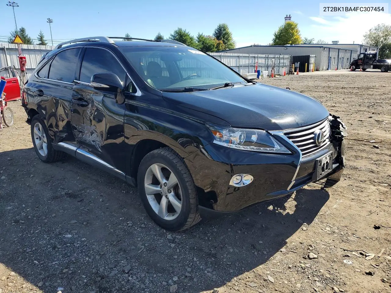 2015 LEXUS RX VIN 2T2BK1BA4FC307454 — фото 4