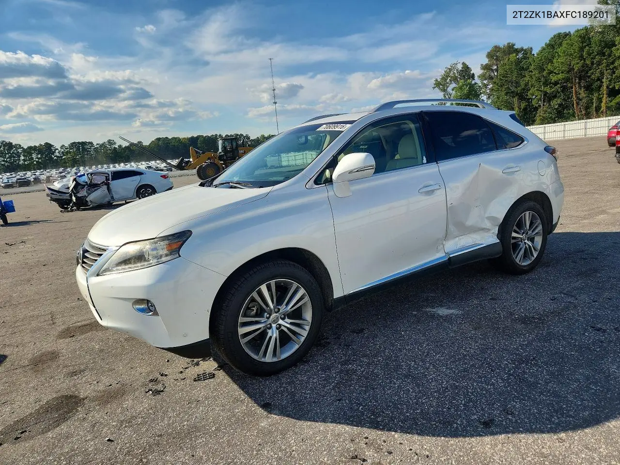 LEXUS RX 2015, VIN 2T2ZK1BAXFC189201