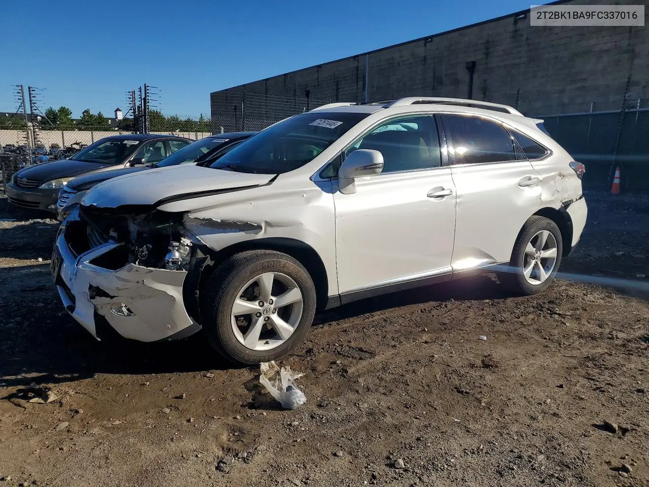 LEXUS RX 2015, VIN 2T2BK1BA9FC337016