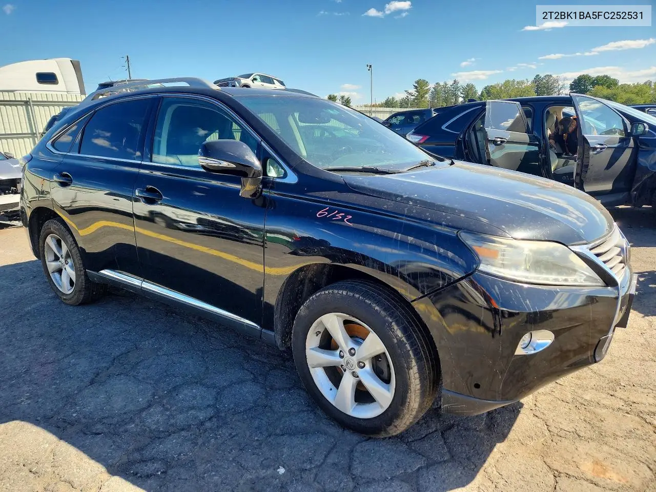 2015 LEXUS RX VIN 2T2BK1BA5FC252531 — фото 4