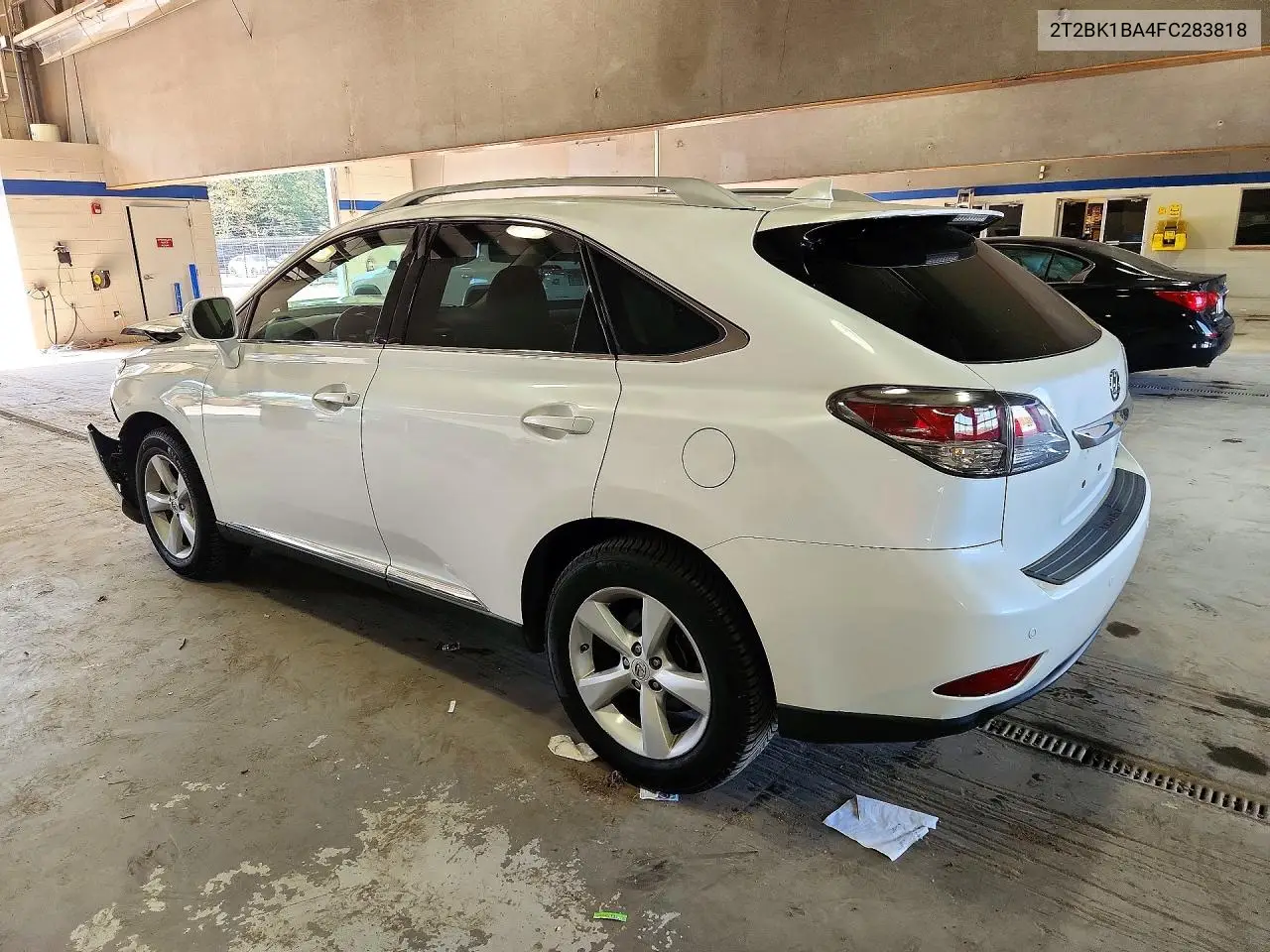 2015 LEXUS RX VIN 2T2BK1BA4FC283818 — фото 2