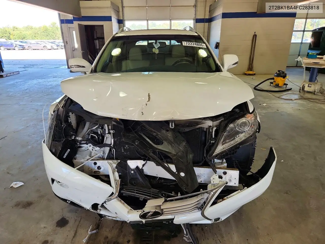 2015 LEXUS RX VIN 2T2BK1BA4FC283818 — фото 5