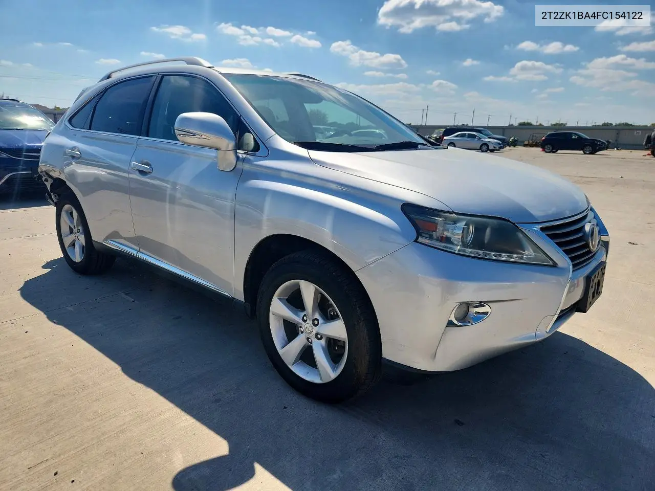 2015 LEXUS RX VIN 2T2ZK1BA4FC154122 — фото 4