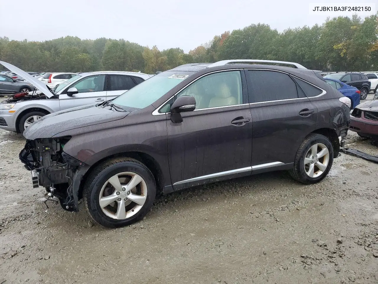 LEXUS RX 2015, VIN JTJBK1BA3F2482150