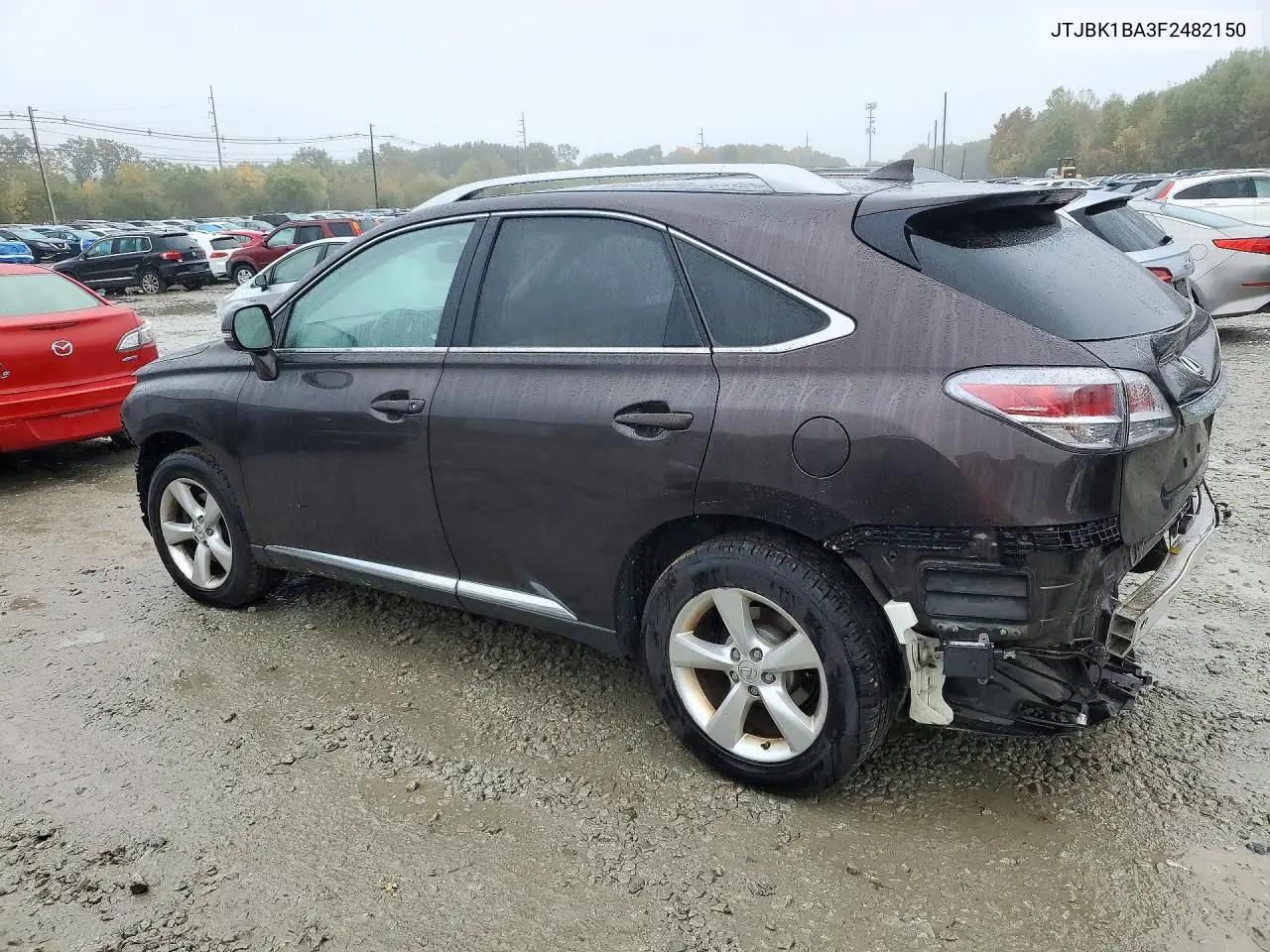 2015 LEXUS RX VIN JTJBK1BA3F2482150 — фото 2
