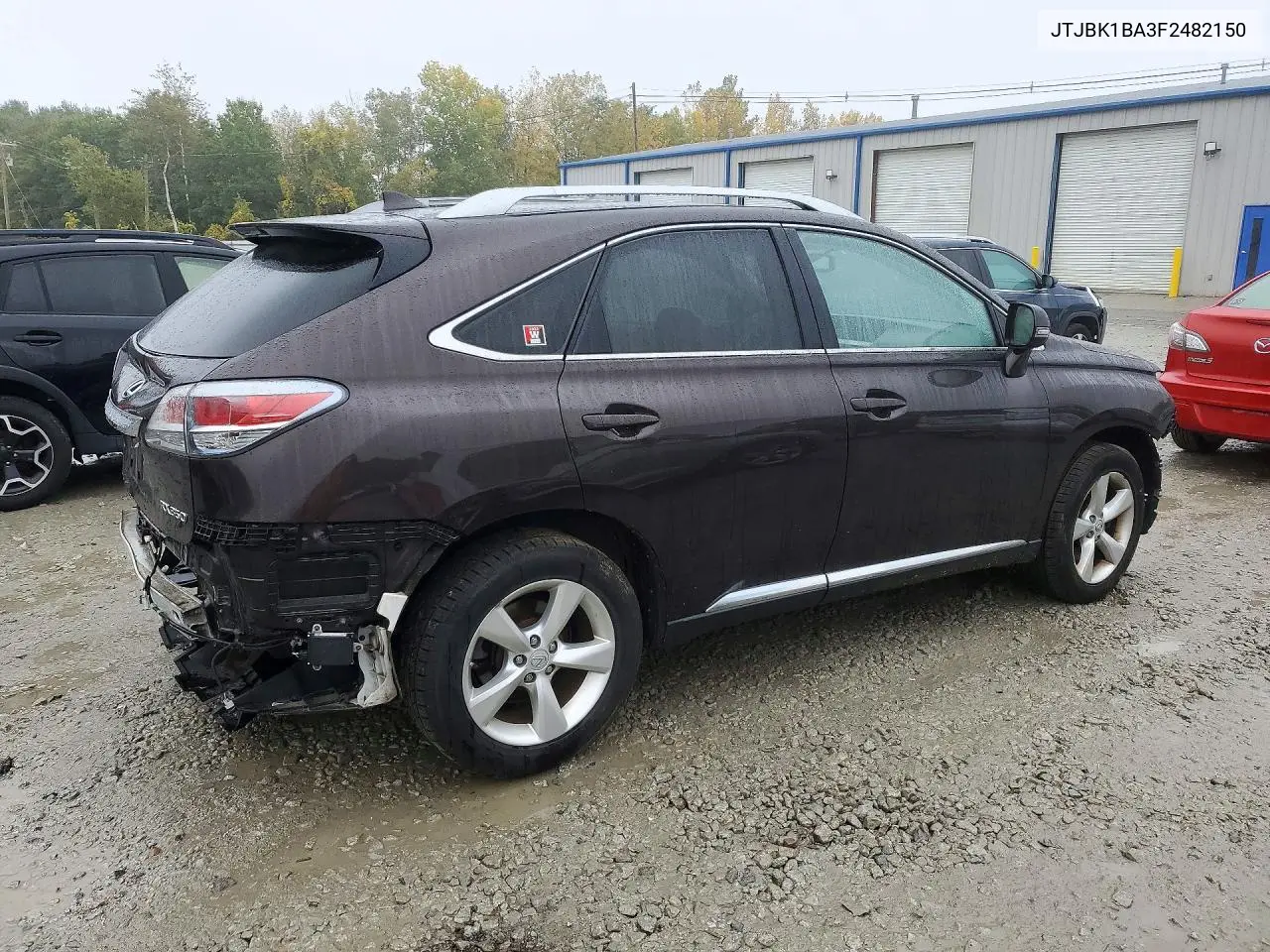 2015 LEXUS RX VIN JTJBK1BA3F2482150 — фото 3