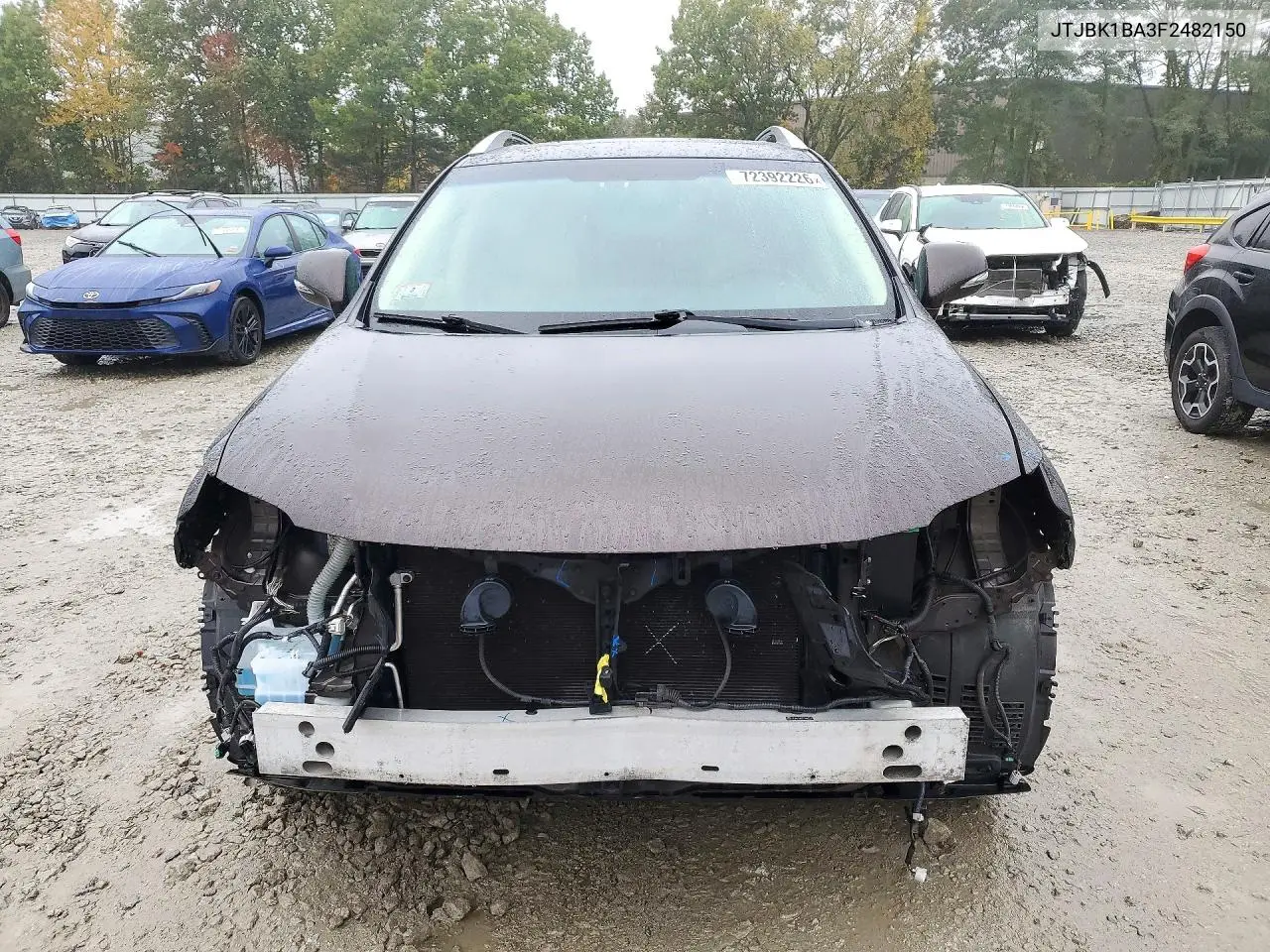 2015 LEXUS RX VIN JTJBK1BA3F2482150 — фото 5
