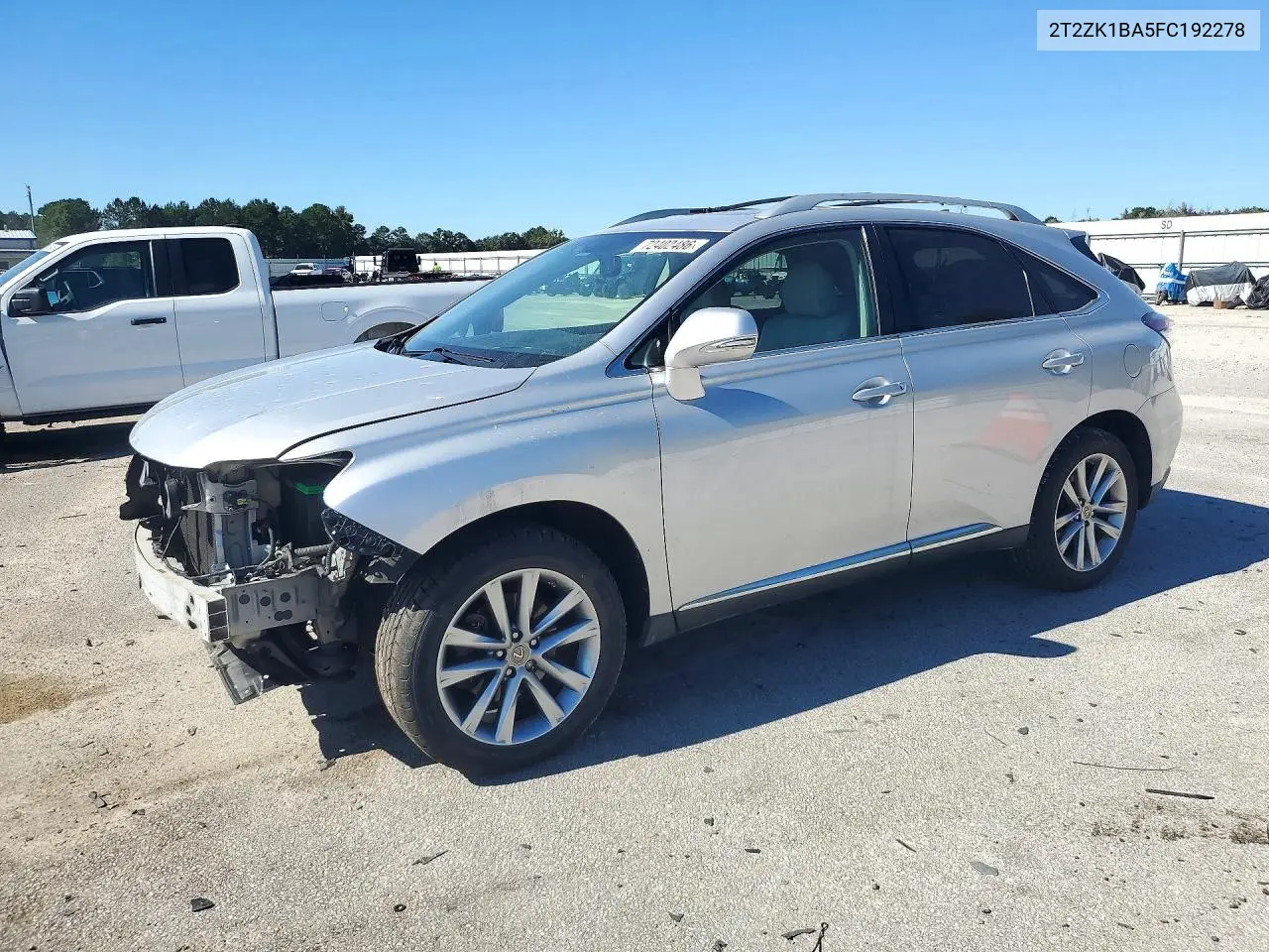 LEXUS RX 2015, VIN 2T2ZK1BA5FC192278