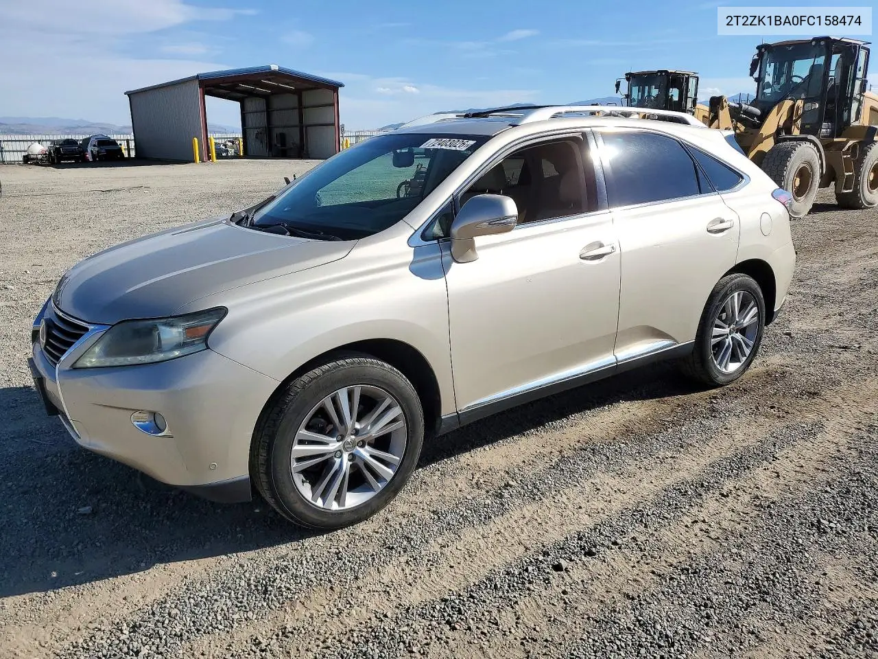 LEXUS RX 2015, VIN 2T2ZK1BA0FC158474