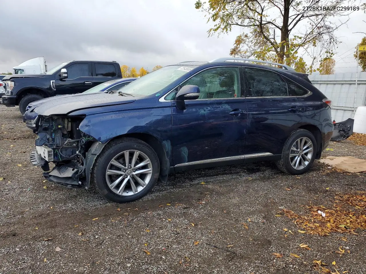 LEXUS RX 2015, VIN 2T2BK1BA2FC299189