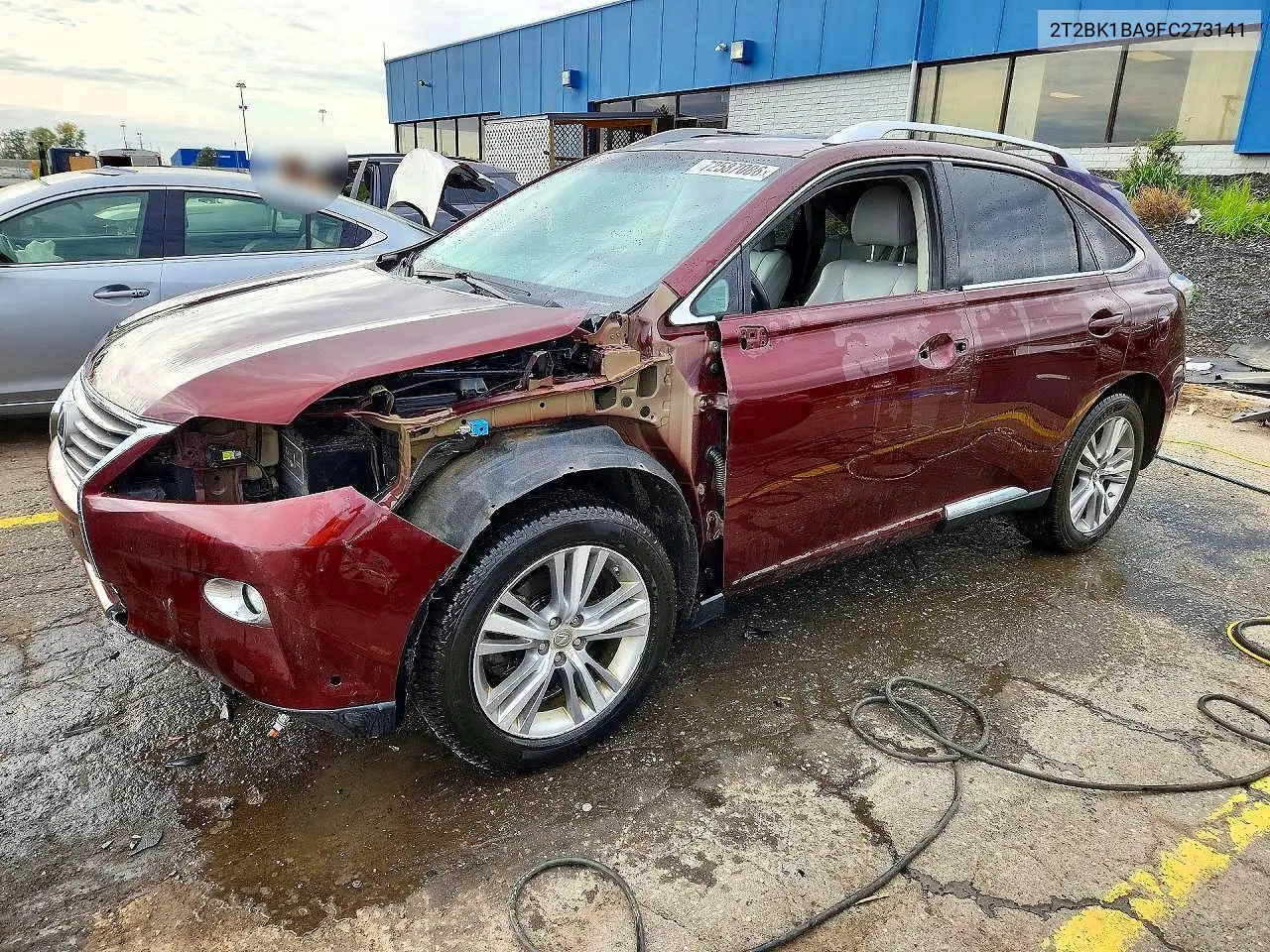 LEXUS RX 2015, VIN 2T2BK1BA9FC273141
