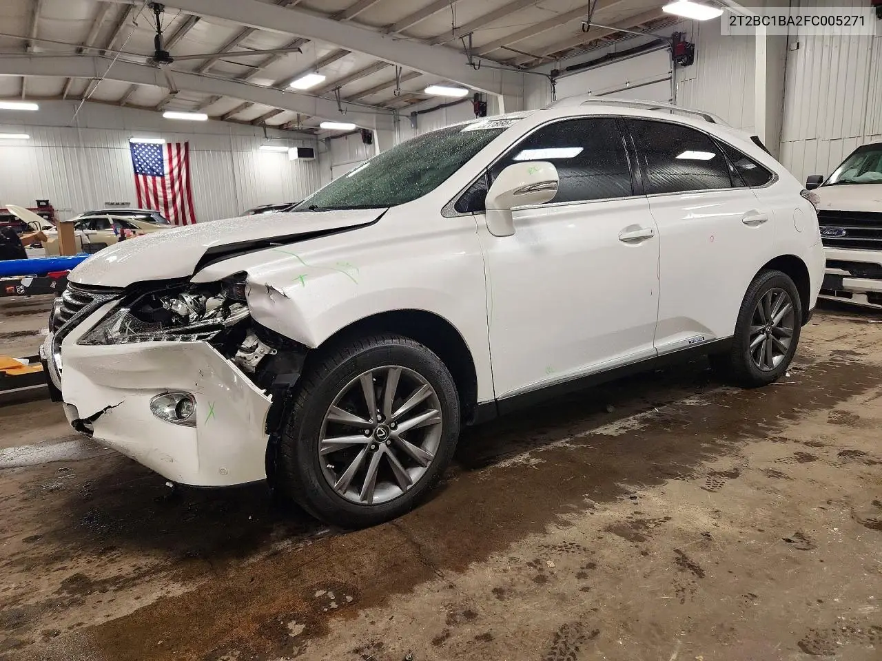 LEXUS RX 2015, VIN 2T2BC1BA2FC005271