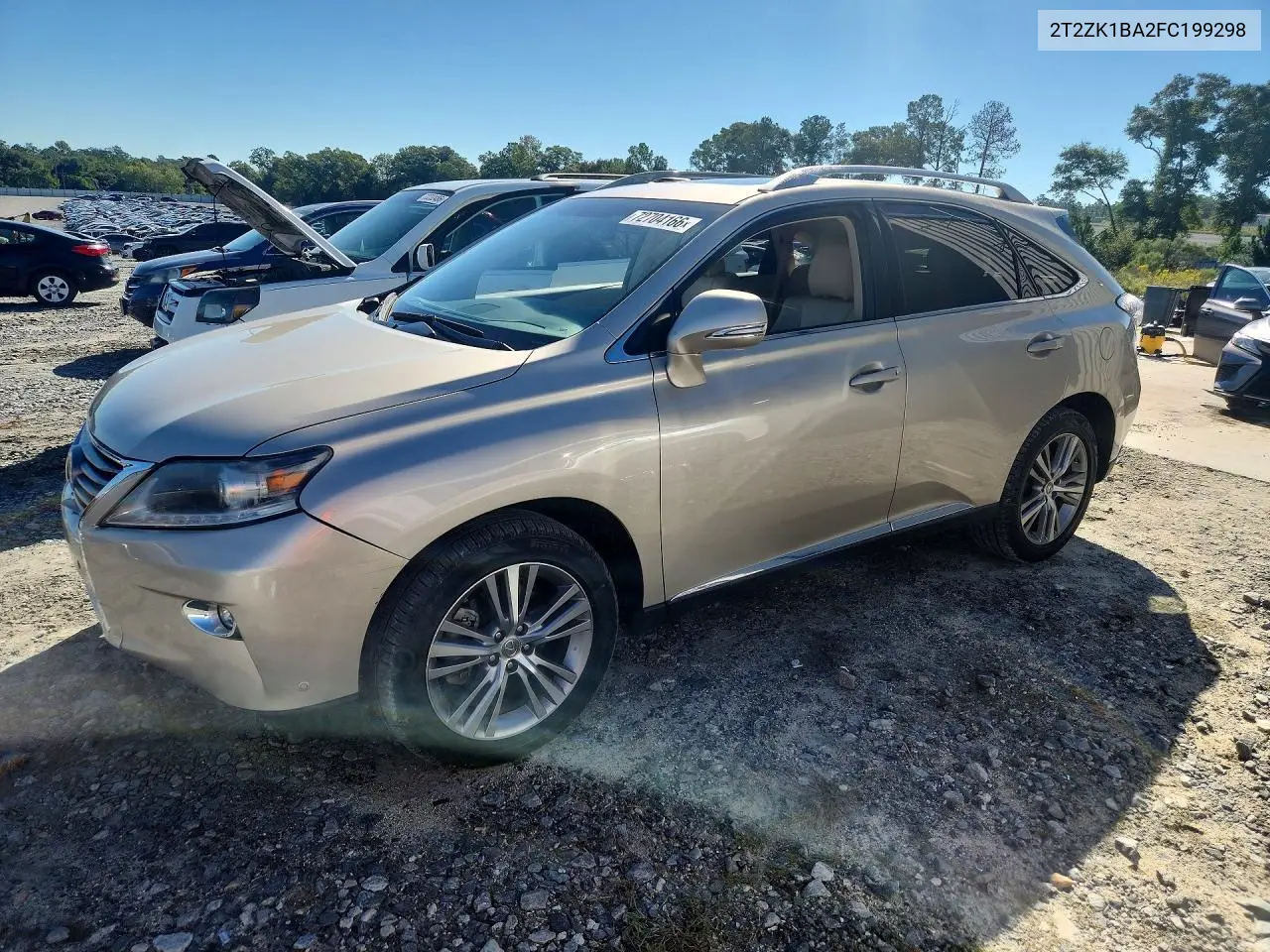 LEXUS RX 2015, VIN 2T2ZK1BA2FC199298