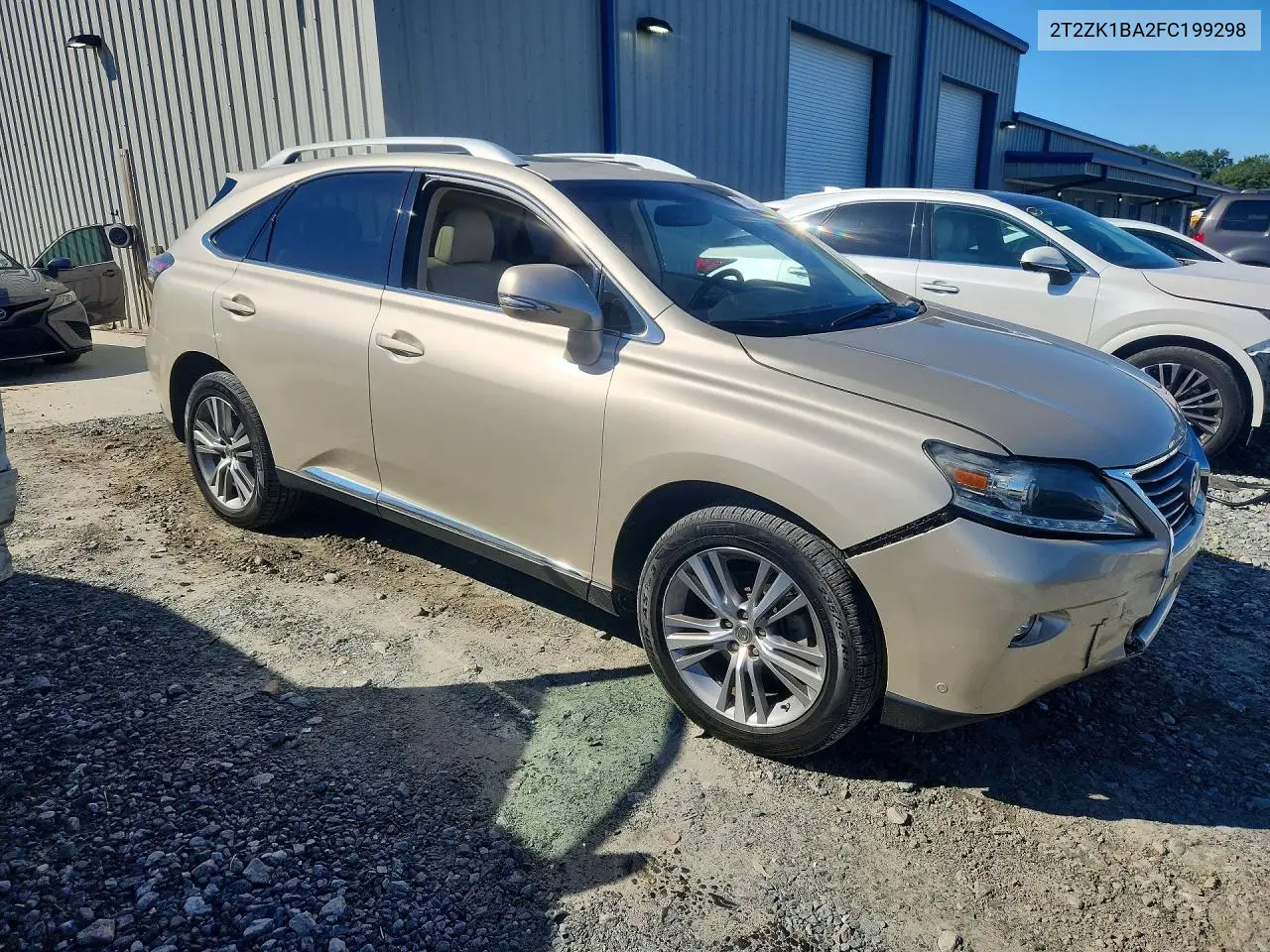 2015 LEXUS RX VIN 2T2ZK1BA2FC199298 — фото 4