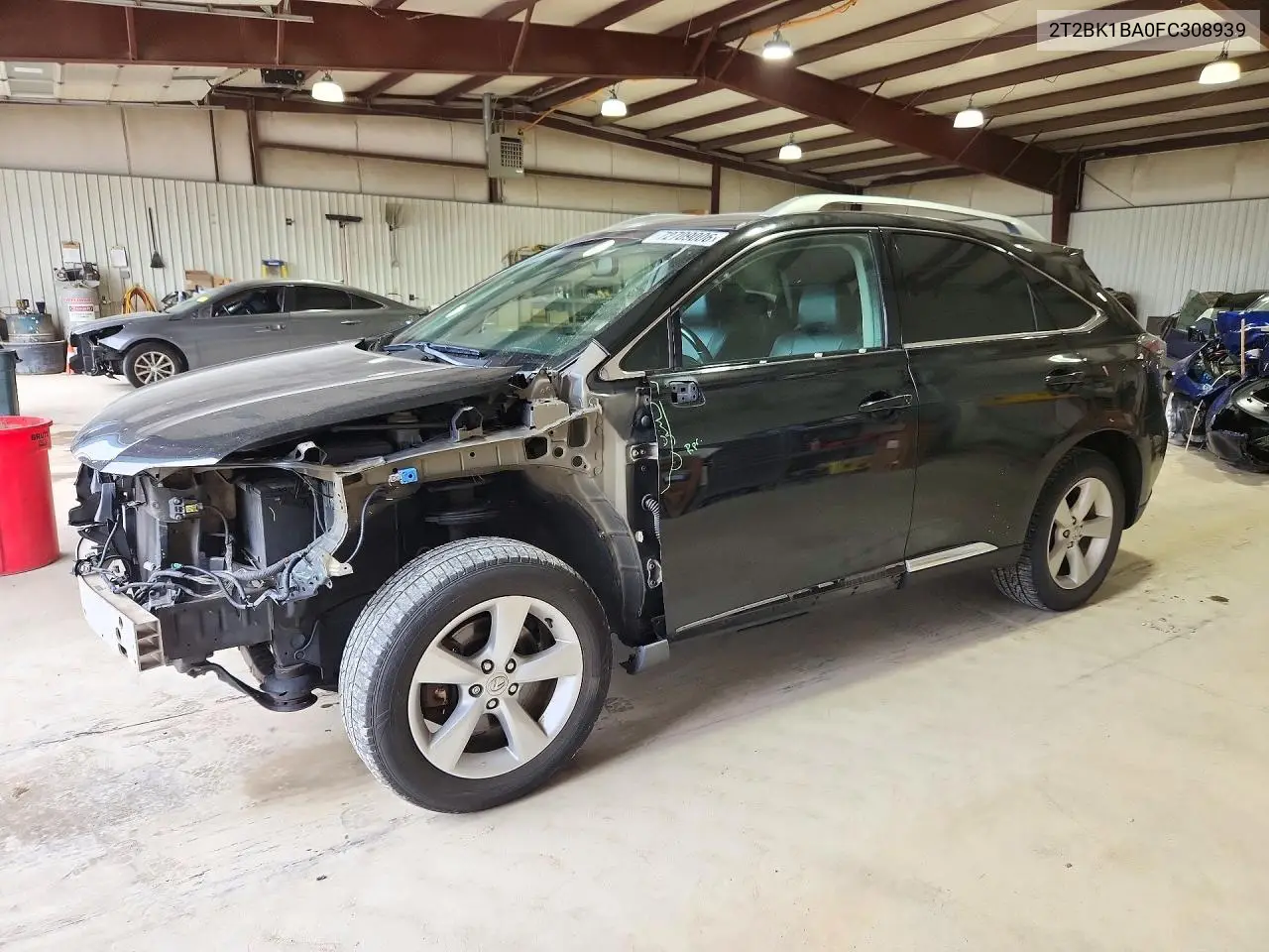LEXUS RX 2015, VIN 2T2BK1BA0FC308939