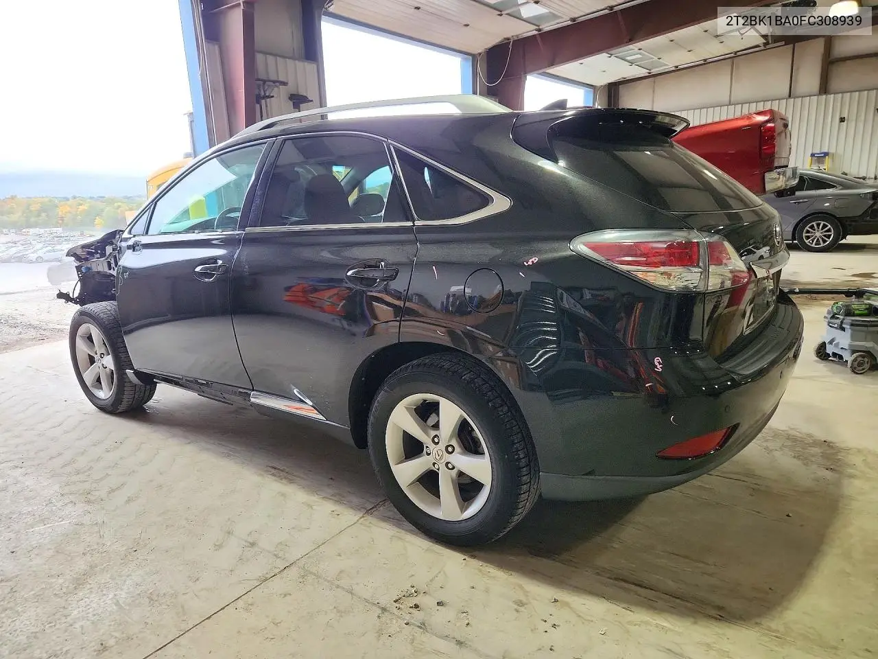 2015 LEXUS RX VIN 2T2BK1BA0FC308939 — фото 2