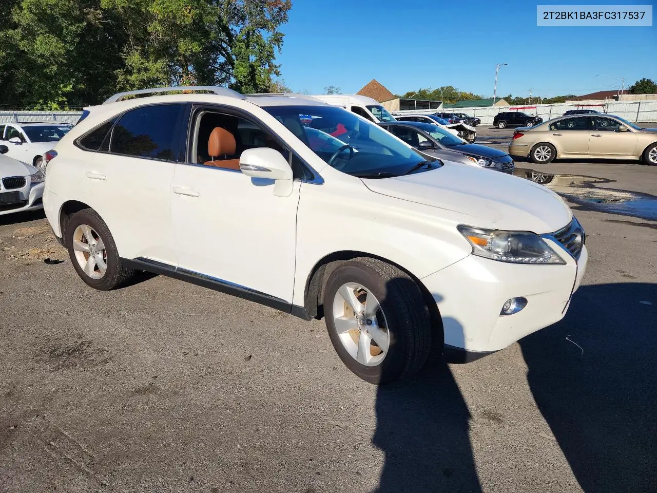 2015 LEXUS RX VIN 2T2BK1BA3FC317537 — фото 4