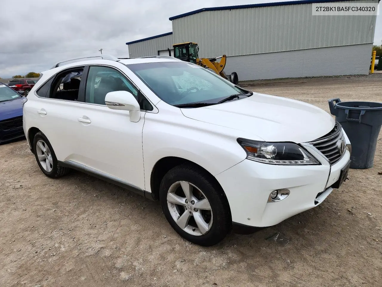 2015 LEXUS RX VIN 2T2BK1BA5FC340320 — фото 4