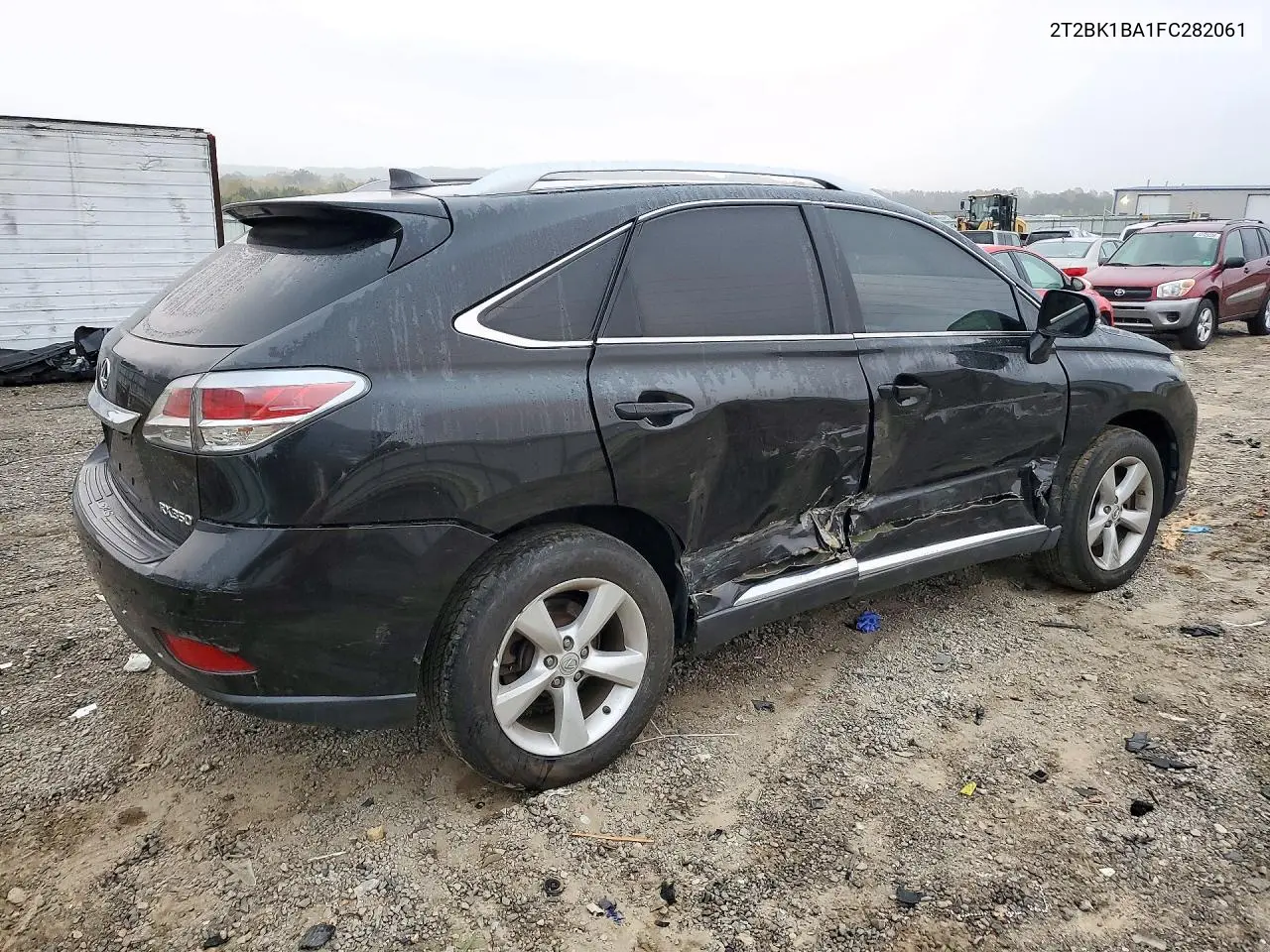 2015 LEXUS RX VIN 2T2BK1BA1FC282061 — фото 3