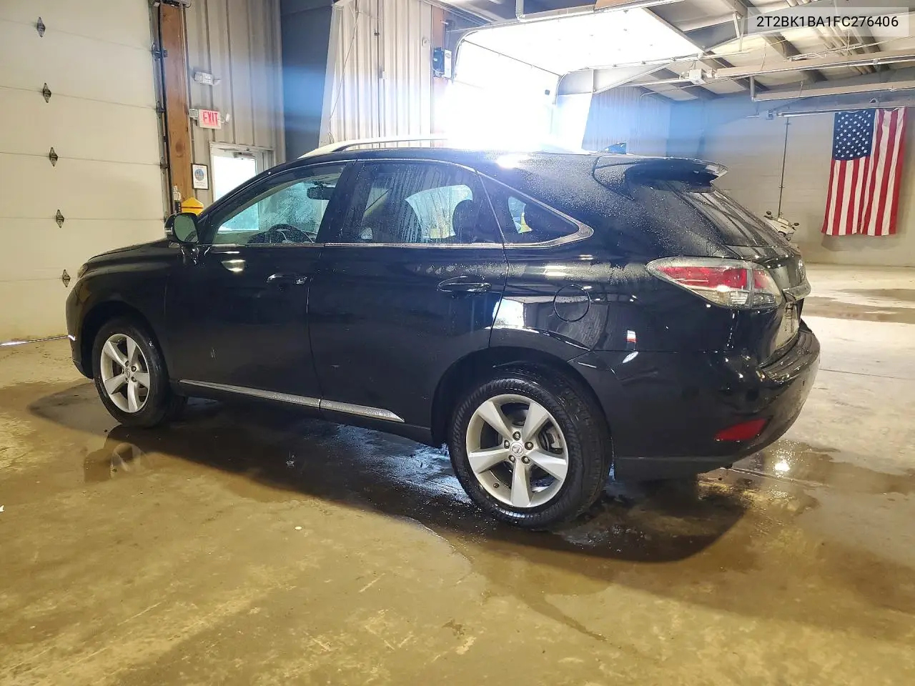 2015 LEXUS RX VIN 2T2BK1BA1FC276406 — фото 2