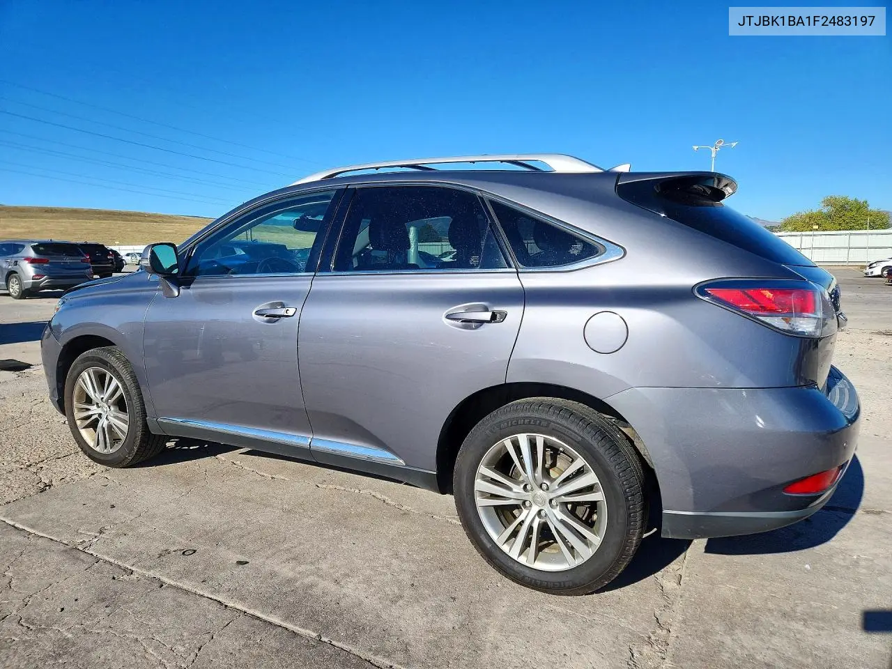 2015 LEXUS RX VIN JTJBK1BA1F2483197 — фото 2