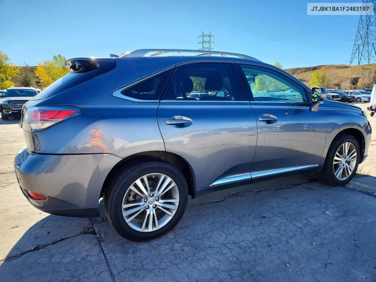 2015 LEXUS RX VIN JTJBK1BA1F2483197 — фото 3