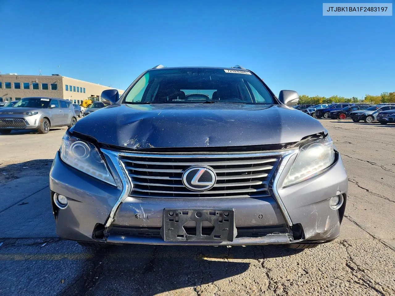 2015 LEXUS RX VIN JTJBK1BA1F2483197 — фото 5
