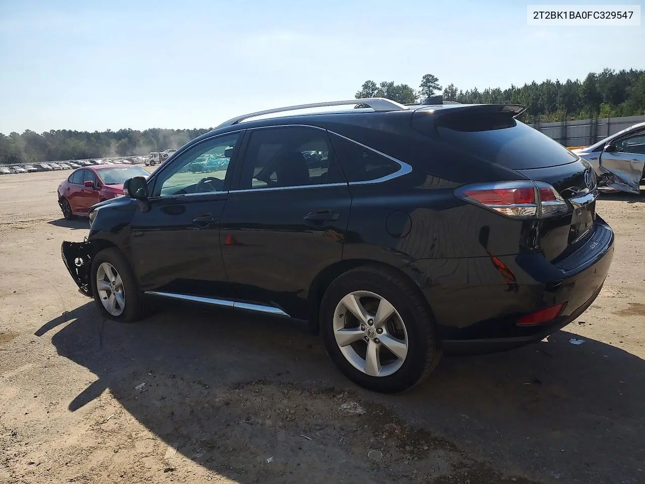 2015 LEXUS RX VIN 2T2BK1BA0FC329547 — фото 2