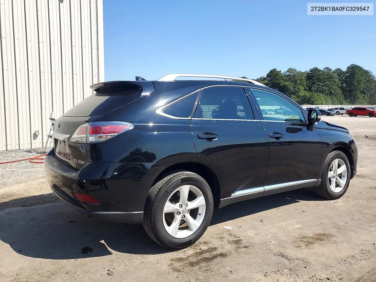 2015 LEXUS RX VIN 2T2BK1BA0FC329547 — фото 3