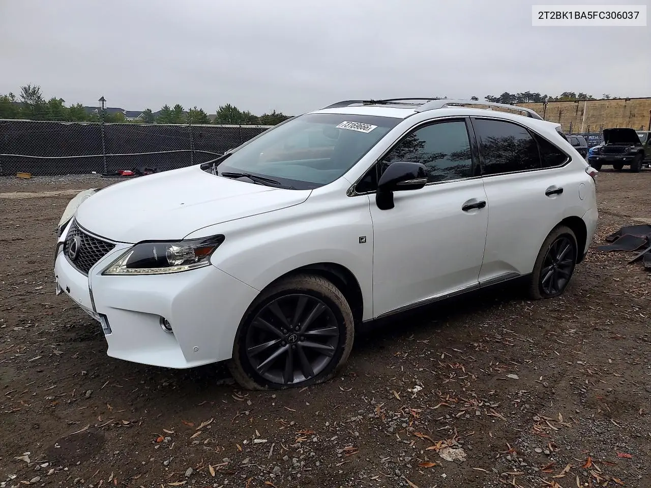 LEXUS RX 2015, VIN 2T2BK1BA5FC306037