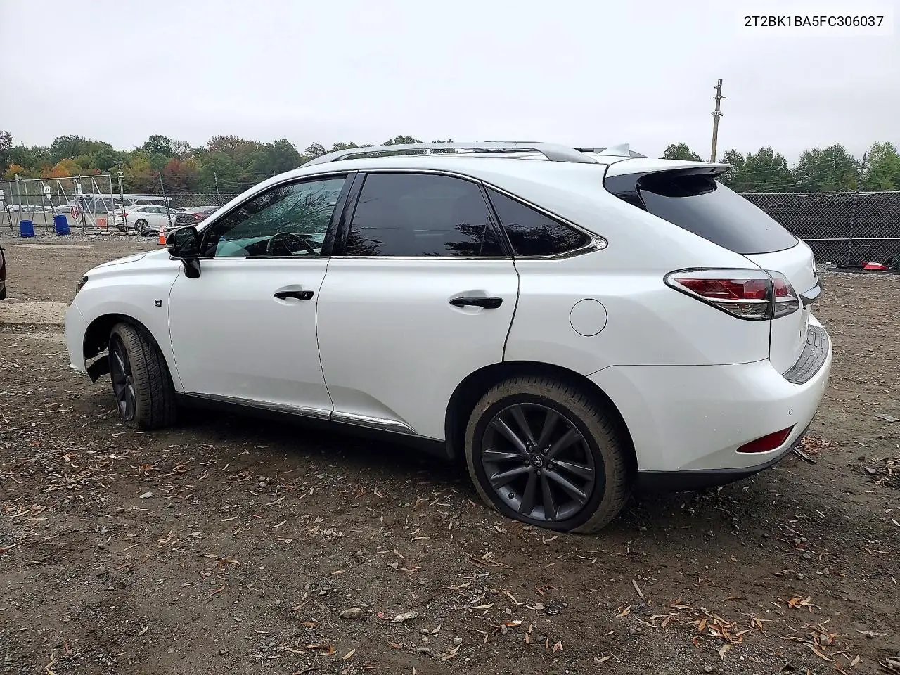 2015 LEXUS RX VIN 2T2BK1BA5FC306037 — фото 2