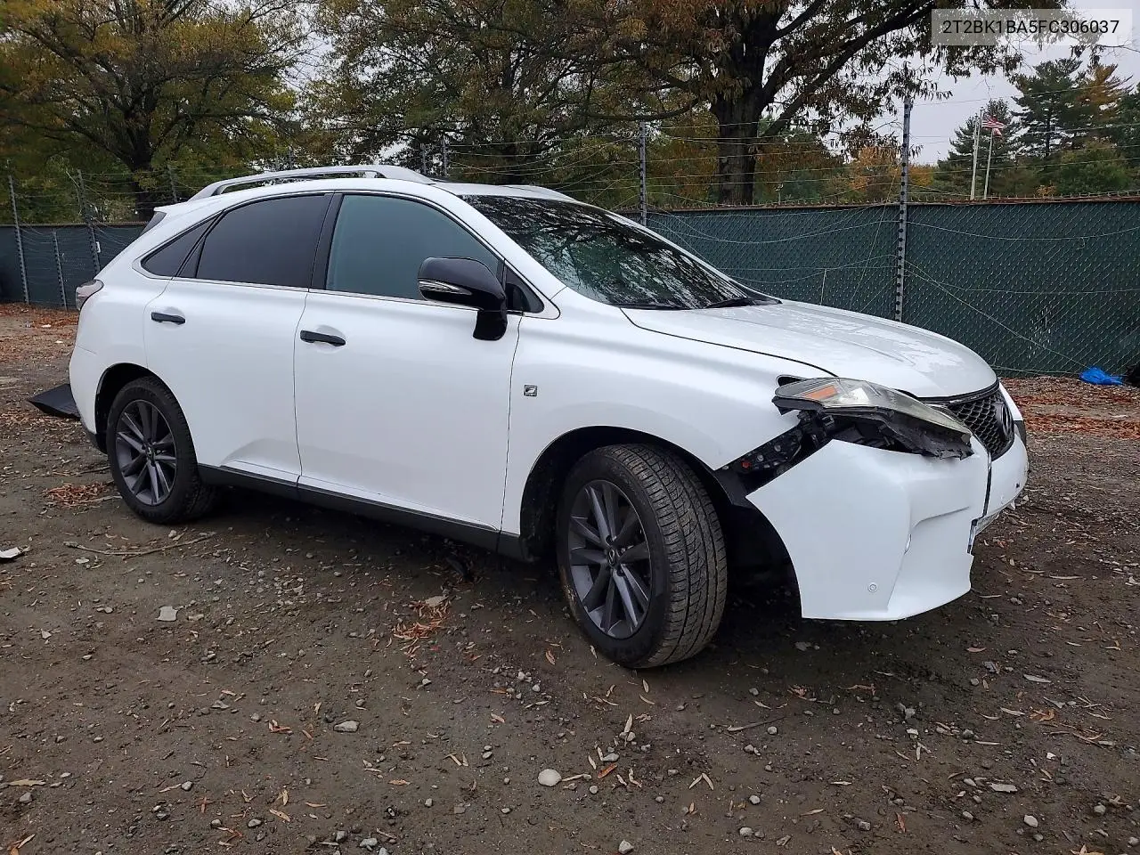 2015 LEXUS RX VIN 2T2BK1BA5FC306037 — фото 4