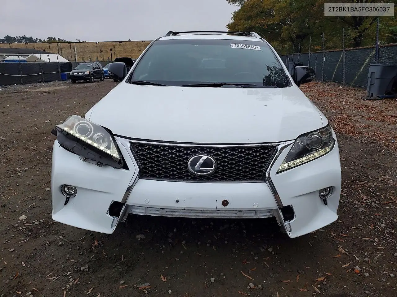 2015 LEXUS RX VIN 2T2BK1BA5FC306037 — фото 5