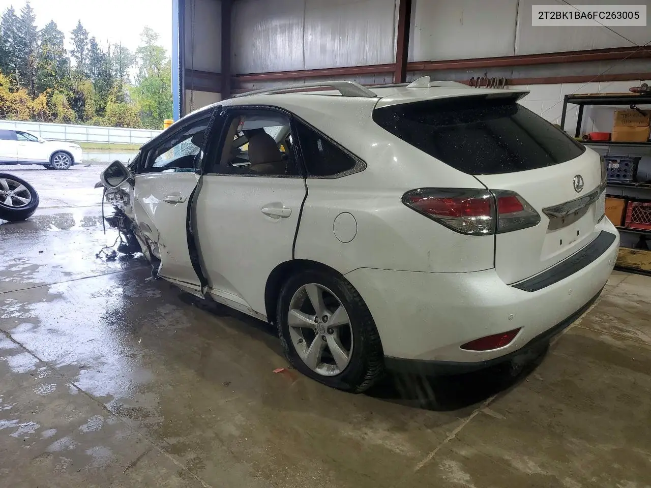 2015 LEXUS RX VIN 2T2BK1BA6FC263005 — фото 2