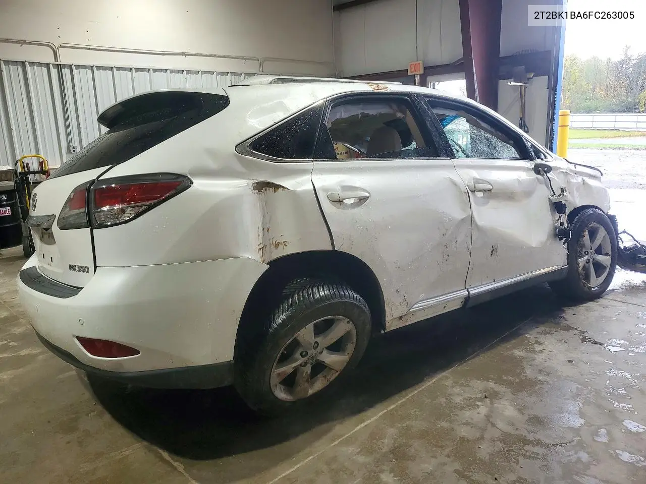 2015 LEXUS RX VIN 2T2BK1BA6FC263005 — фото 3