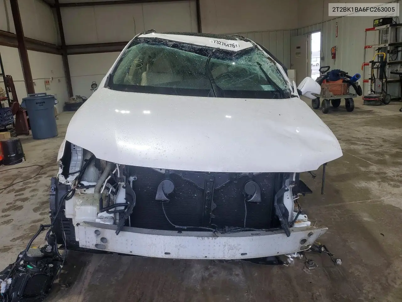 2015 LEXUS RX VIN 2T2BK1BA6FC263005 — фото 5