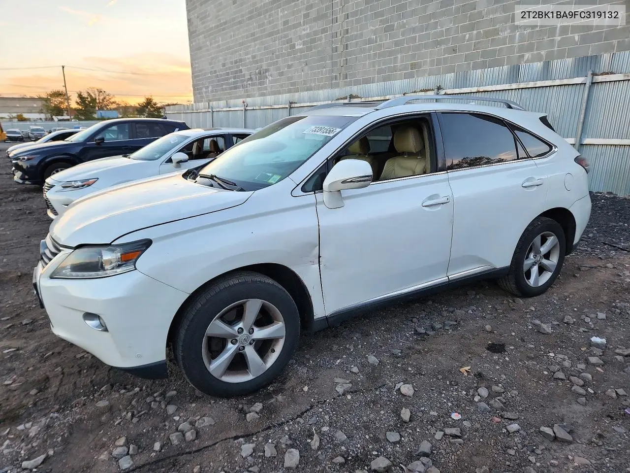 LEXUS RX 2015, VIN 2T2BK1BA9FC319132