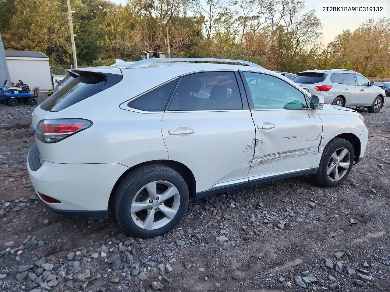 2015 LEXUS RX VIN 2T2BK1BA9FC319132 — фото 3