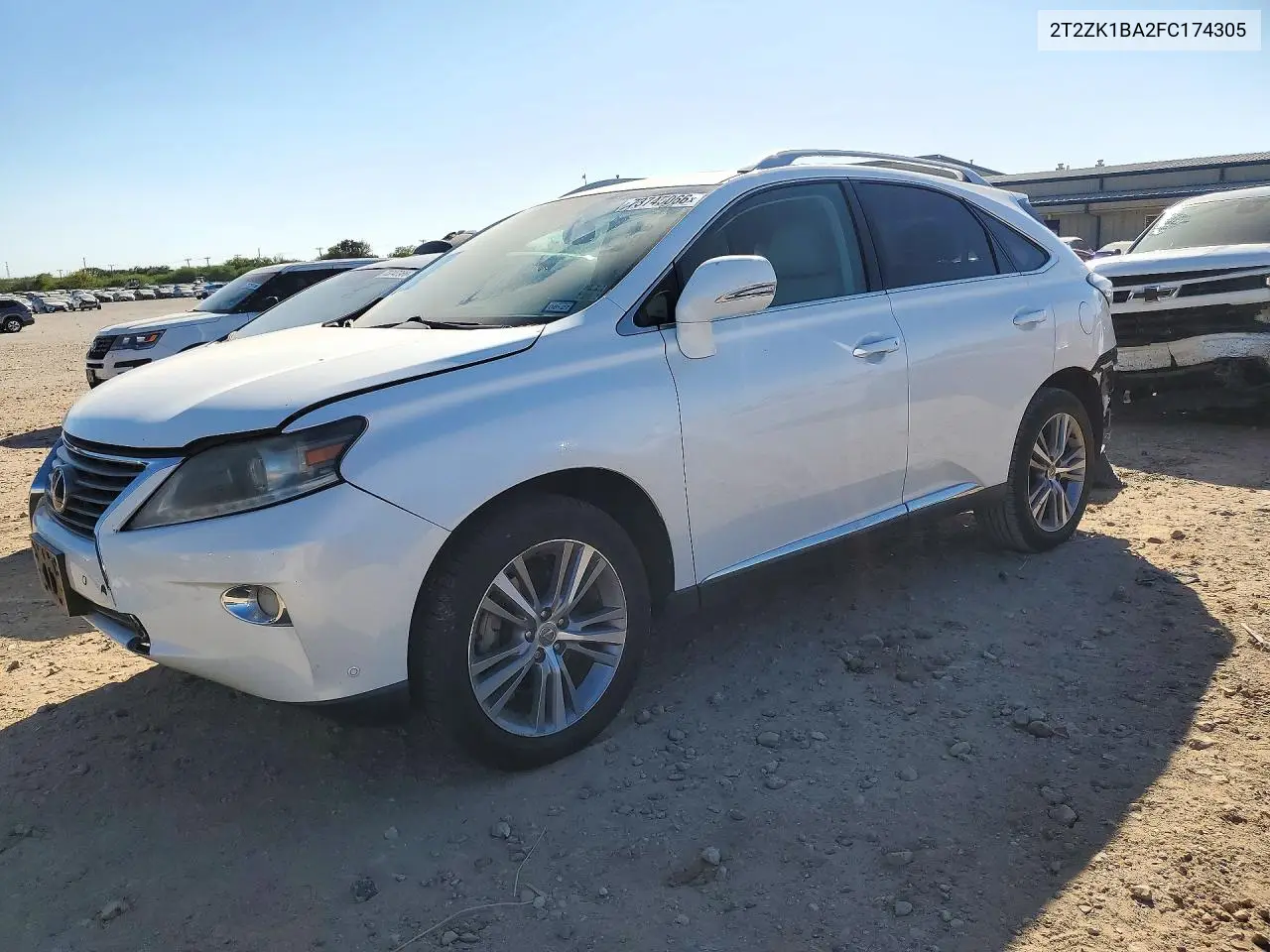 LEXUS RX 2015, VIN 2T2ZK1BA2FC174305
