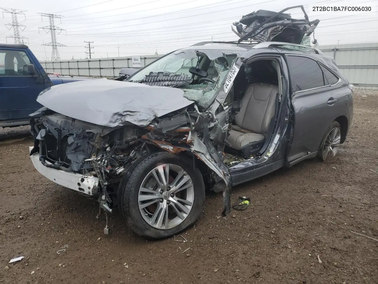 LEXUS RX 2015, VIN 2T2BC1BA7FC006030
