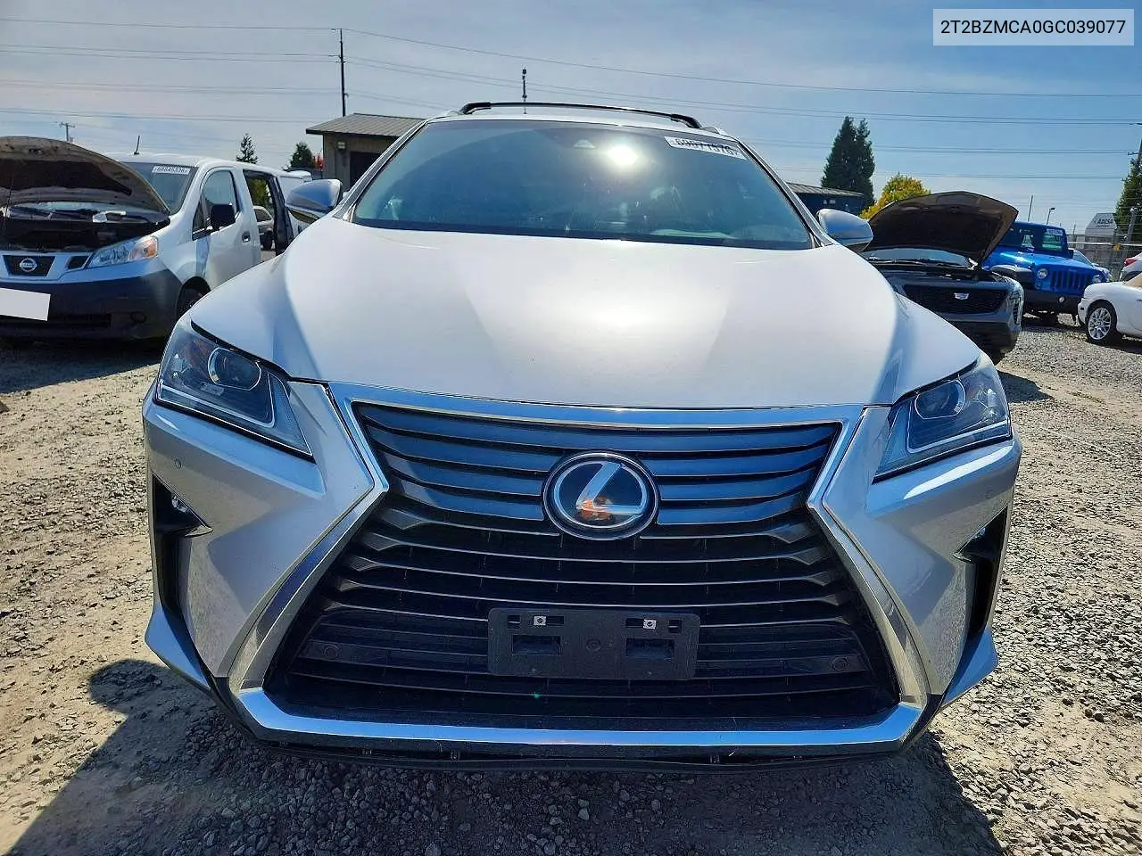 2016 LEXUS RX VIN 2T2BZMCA0GC039077 — фото 5