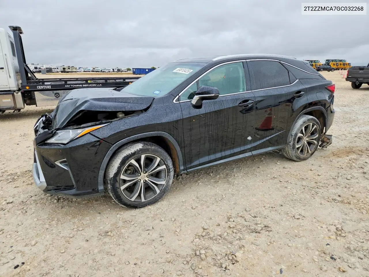 LEXUS RX 2016, VIN 2T2ZZMCA7GC032268